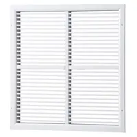 Grila liniara cu lamele fixe 700x500mm, gri