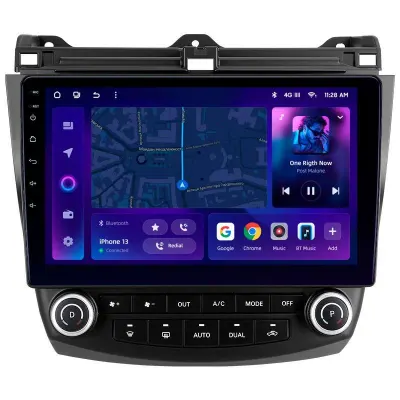 Navigatie Auto MOSS M2 Honda Accord 7 2002-2008 4+32GB 10" IPS Octa-core 1.6Ghz, Android 4G Bluetooth 5.1 DSP