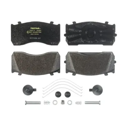 Set placute frana, frana disc TEXTAR 2918301