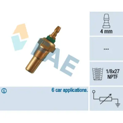 Senzor temperatura lichid racire FAE 32470