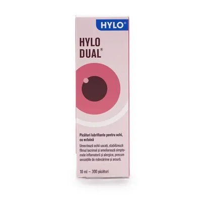 Hylo Dual picaturi pentru ochi, 10 ml, Ursapharm