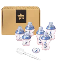 Kit biberoane nou nascut, ONL Fete Tommee Tippee, 0luni+, Calut de Mare Albastru