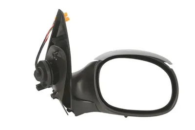 Oglinda dreapta potrivit PEUGEOT 206 1998-2009 - electrica incalzita, grunduita, cu senzor temperatura