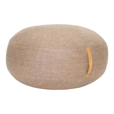 Puf Hübsch Turenio, ø 70 cm, maro deschis