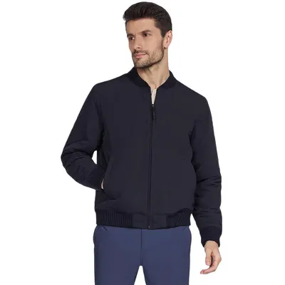 Geaca barbati Skechers Alpha Reversible Bomber, Negru