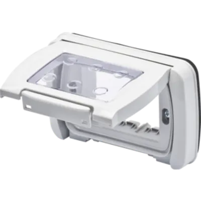 Placa ornament cu suport inclus pentru montaj in zone umede- 3 module- RAL 7035 GREY - SYSTEM