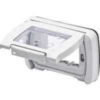 Placa ornament cu suport inclus pentru montaj in zone umede- 3 module- RAL 7035 GREY - SYSTEM