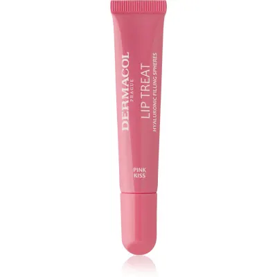 Dermacol Lip Treat lip gloss hidratant culoare 5 Pink Kiss (Strawberries & Cream) 10 ml