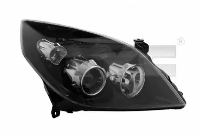 Far dreapta H1 H7, electric, cu motoras, interior negru OPEL SIGNUM, VECTRA C, VECTRA C GTS
