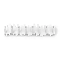 Cuier de perete alb din plastic 72 cm Sticks – Umbra
