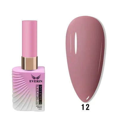 Rubber Base Everin Nudelicious Collection 15ml- 12 Hema Free