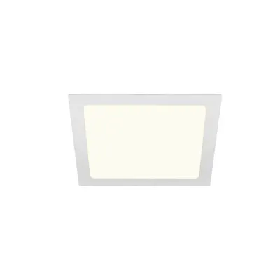 Spot incastrat, SENSER 24 Ceiling lights, white Indoor LED recessed ceiling light square white 4000K