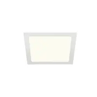 Spot incastrat, SENSER 24 Ceiling lights, white Indoor LED recessed ceiling light square white 4000K,