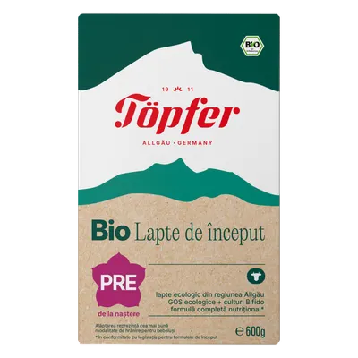 Formula lapte praf Lactana Pre Bio +0 luni, 600g, Topfer