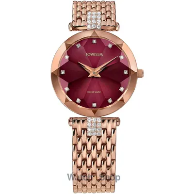 Ceas Jowissa Jowissa J5.772.M Facet Strass Ladies Watch 30mm 5ATM
