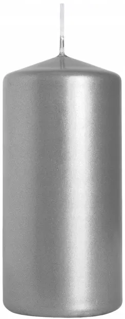 Lumânare Bispol Aura - argintiu , 150 g