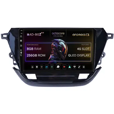 Navigatie Opel Corsa F (2019+), Android, Z-Octacore 8GB RAM + 256GB ROM, 9 Inch - AD-BGZ9008+AD-BGRKIT380