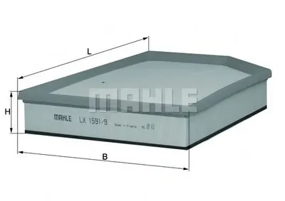 Filtru aer MAHLE ORIGINAL LX 1591 9