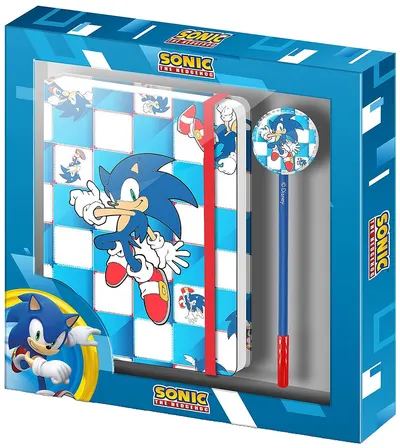 Set jurnal cu pix Karactermania Sonic - Pop Hil