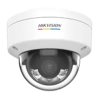 Camera supraveghere IP Dome Hikvision ColorVu DS-2CD1127G0-L, 2 MP, 2.8 mm, lumina alba 30 m, PoE