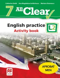 All Clear. English practice. Activity book. L 2. Lectia de engleza (clasa a VII-a)