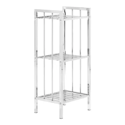 Etajeră de baie argintie 33x73 cm – Premier Housewares