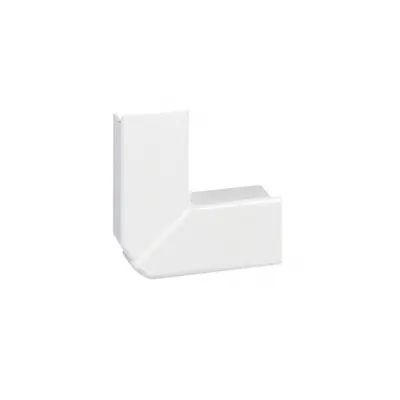 Changeable Unghi plan - pentru DLPlus Mini canal cablu 20x12.5 - alb