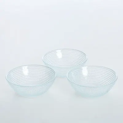 Set 3 boluri din sticla