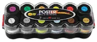 Vopsele tempera Colokit - 12 culori într-un borcan