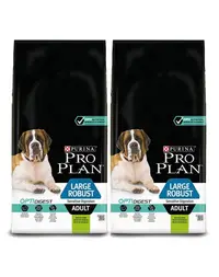 PURINA PRO PLAN Large Robust Adult sensitive digestion OptiDigest hrana uscata caini adulti de talie mare, cu miel 28 kg (2 x 14 kg)