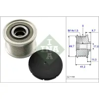 Sistem roata libera, generator INA 535 0141 10