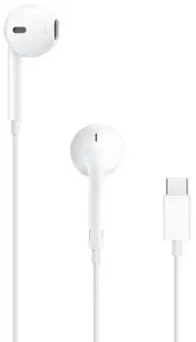 Căști cu microfon Apple - EarPods, USB-C, alb