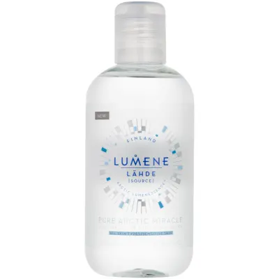 Lumene Nordic Hydra [LÄHDE] Pure Arctic Miracle apa pentru curatare cu particule micele pentru toate tipurile de ten, inclusiv piele sensibila 250 ml