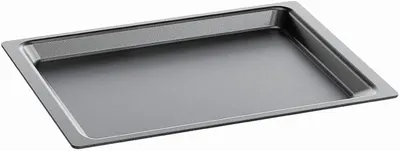 Tavă de copt AMT - 46,5 x 36 x 2,5 cm, strat antiaderent Lotan, neagră