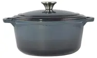 Oală emailată din fontă Perfect Home – 24 cm, 4 l
