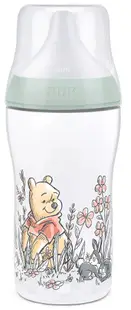 Sticlă pentru bebeluși Nuk Perfect Match - Temperature Control, 260 ml, PP, 3+ luni, Mecho Puh