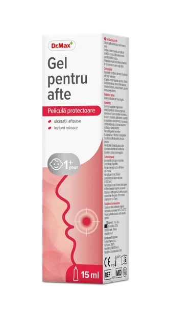 Dr. Max Gel pentru afte, 15ml