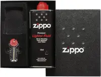 Set cadou Zippo Classic - Benzină și pietricele