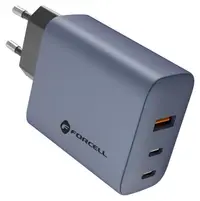 Încărcător Forcell - F-Energy VT-42B, 65W, GaN, gri