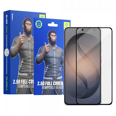 Folie de protectie Ecran Blueo HD pentru Samsung Galaxy S26 S942, Sticla Securizata, Full Glue, 2.5D, Set 5 bucati, Neagra