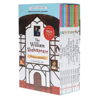 The William Shakespeare Easy Classic Children's Collection (Series 1, Illustrated) 10 Books Set