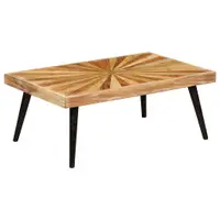 Gossi masuta de cafea din lemn masiv de mango, 90x55x36 cm