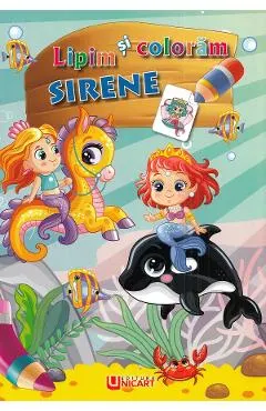 Lipim si coloram. Sirene