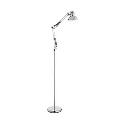 Lampa de podea Wally, 1 bec, dulie E27, L:200 mm, H:820 mm, Crom