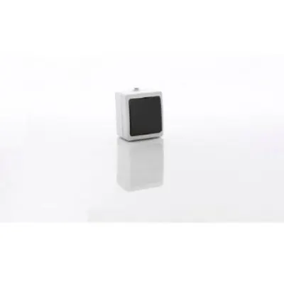 Intrerupator simplu Starke ST00235, aparent gri