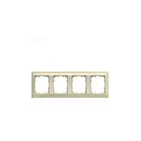 Placa ornament 4 module Crem Siemens Delta