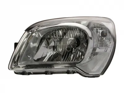 Far fata Stanga (H4, electric, manual, fara motoras, culoare insert: cromat, culoare semnalizator: alb) potrivit KIA SPORTAGE II -10.10