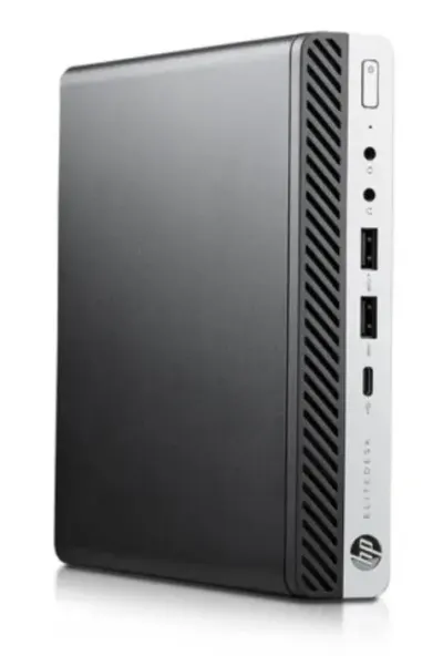 Calculator Sistem PC Refurbished HP EliteDesk 800 G4 Mini PC, Intel Core i3-8100T 3.10GHz, 8GB DDR4, 128GB SSD