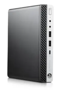 Calculator Sistem PC Refurbished HP EliteDesk 800 G4 Mini PC, Intel Core i3-8100T 3.10GHz, 8GB DDR4, 128GB SSD