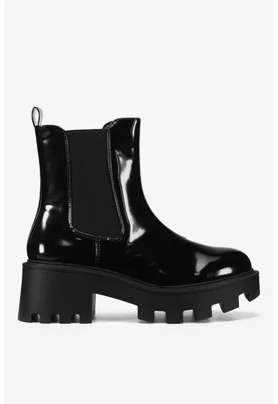 Ghete dama 5905588881124 - Sintetic - Negru - Negru